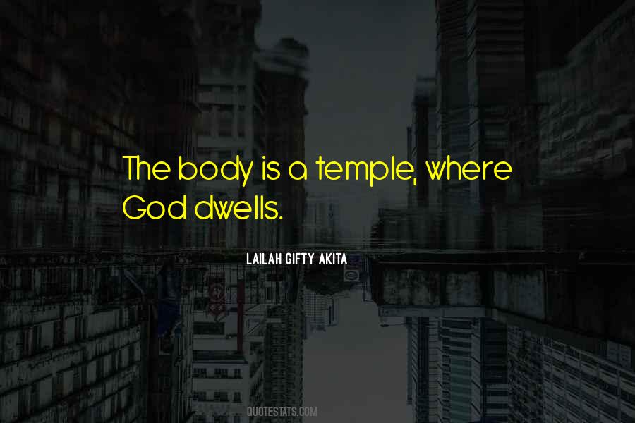 Your Body Is A Temple Quotes #94553