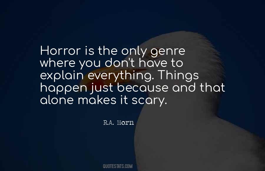 Horror Authors Authors Quotes #1342517