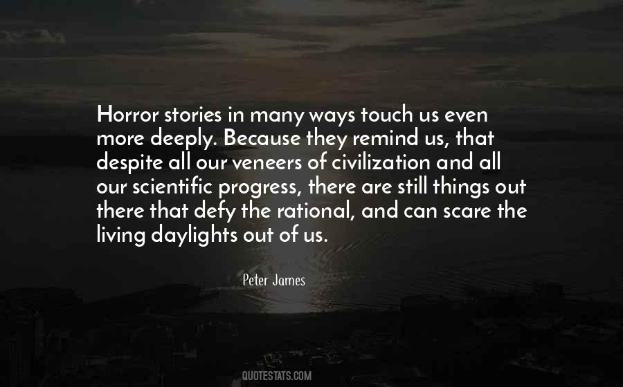 Living Horror Quotes #1143980