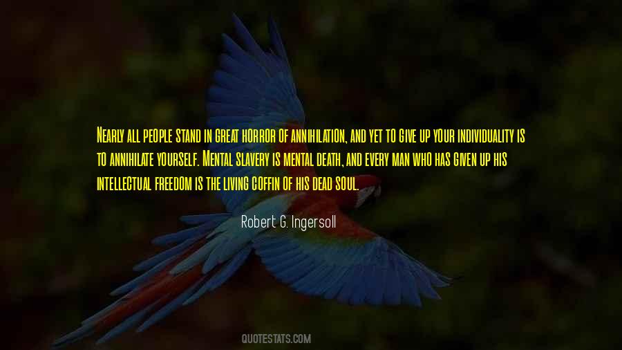 Living Horror Quotes #1610039
