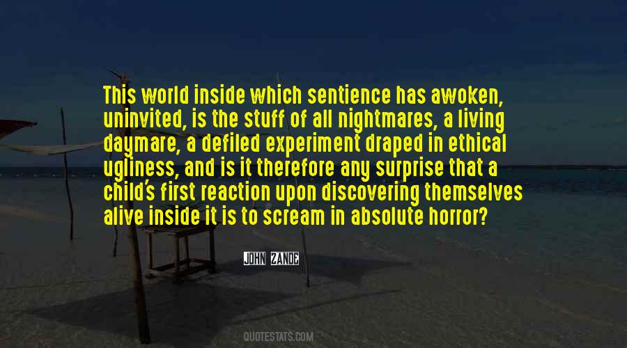 Living Horror Quotes #489127