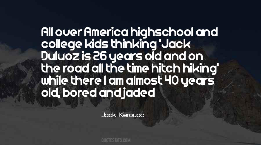 Jack Kerouac On The Road Quotes #371710