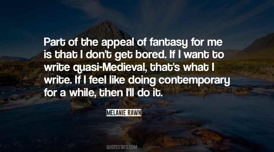 Contemporary Fantasy Quotes #743994