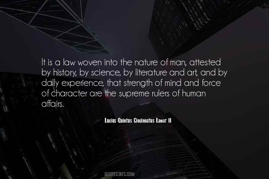 Science Of Man Quotes #107280