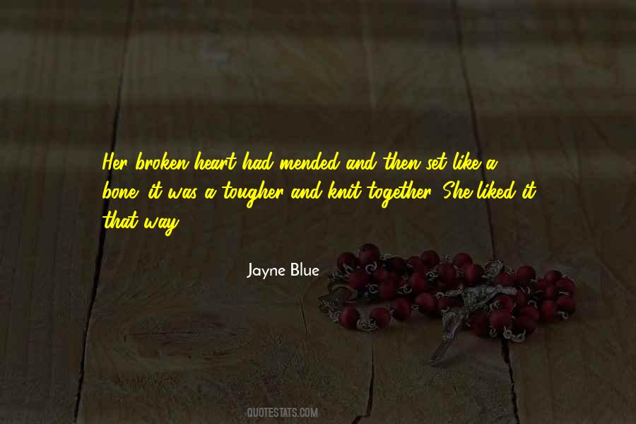 Blue Heart Quotes #166831