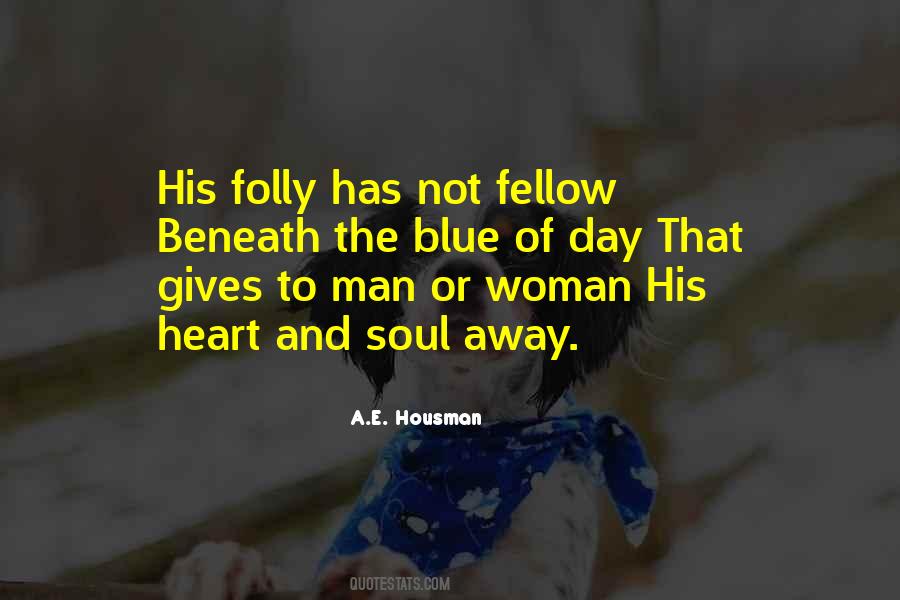 Blue Heart Quotes #76687