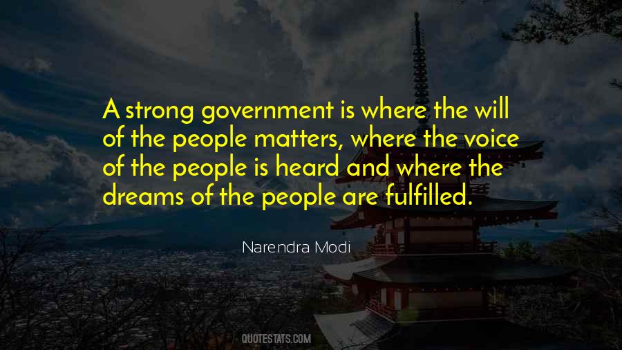 Quotes About The Will Of The People #1676608