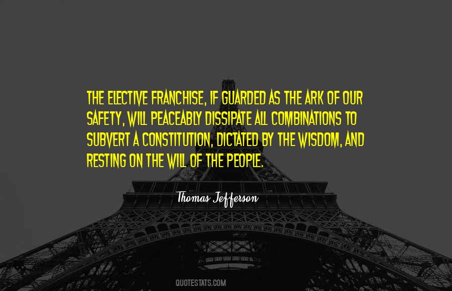 Quotes About The Will Of The People #240088