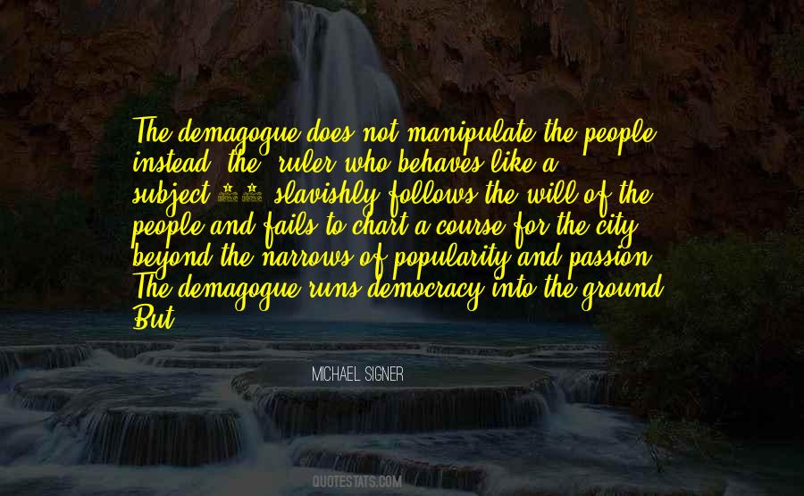 Quotes About The Will Of The People #323800