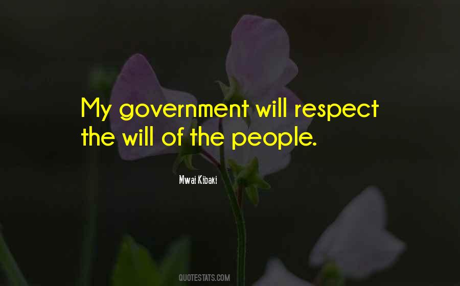 Quotes About The Will Of The People #552342