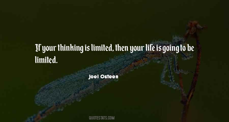 Life Is Limited Quotes #875538