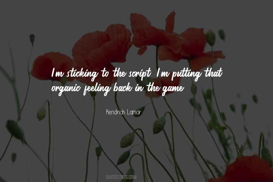 Back In The Game Quotes #1325255