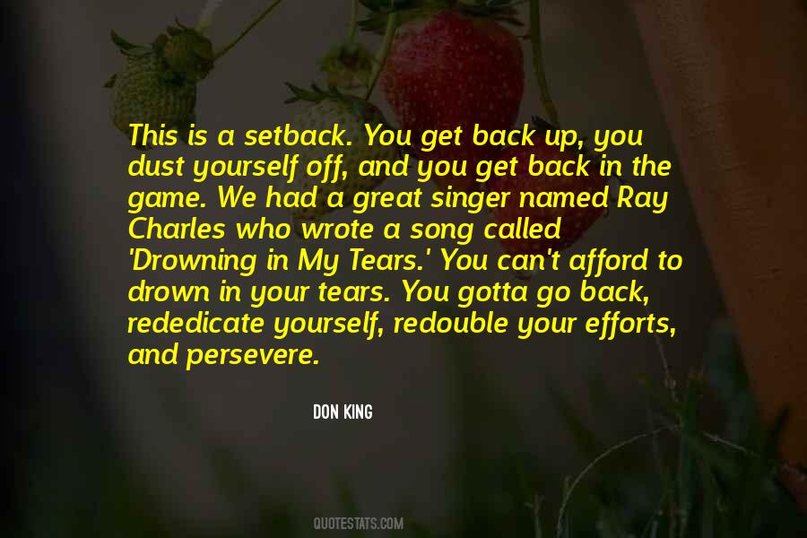 Back In The Game Quotes #1624630