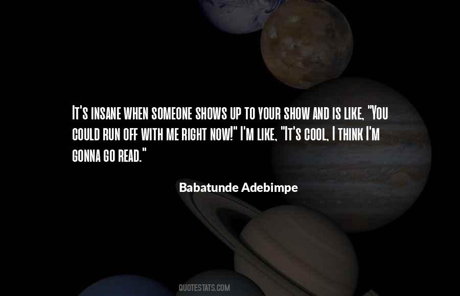 Babatunde Quotes #1527973