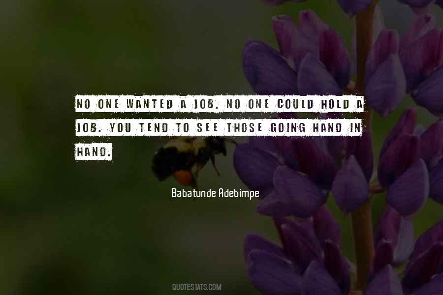 Babatunde Quotes #1740605