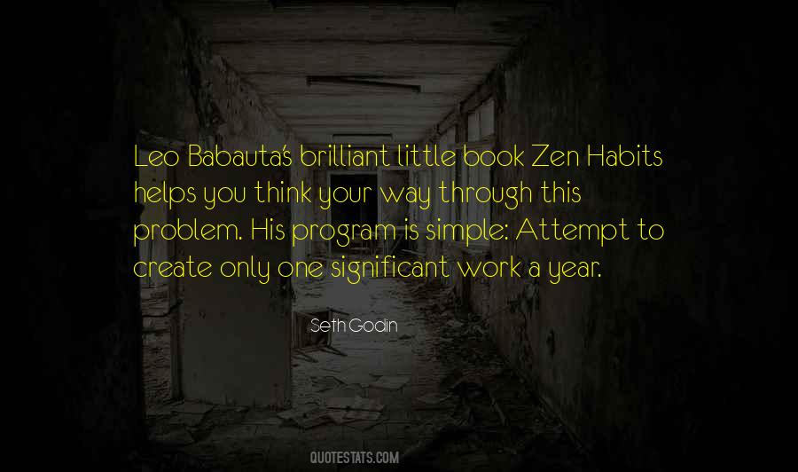 Babauta Quotes #1578584