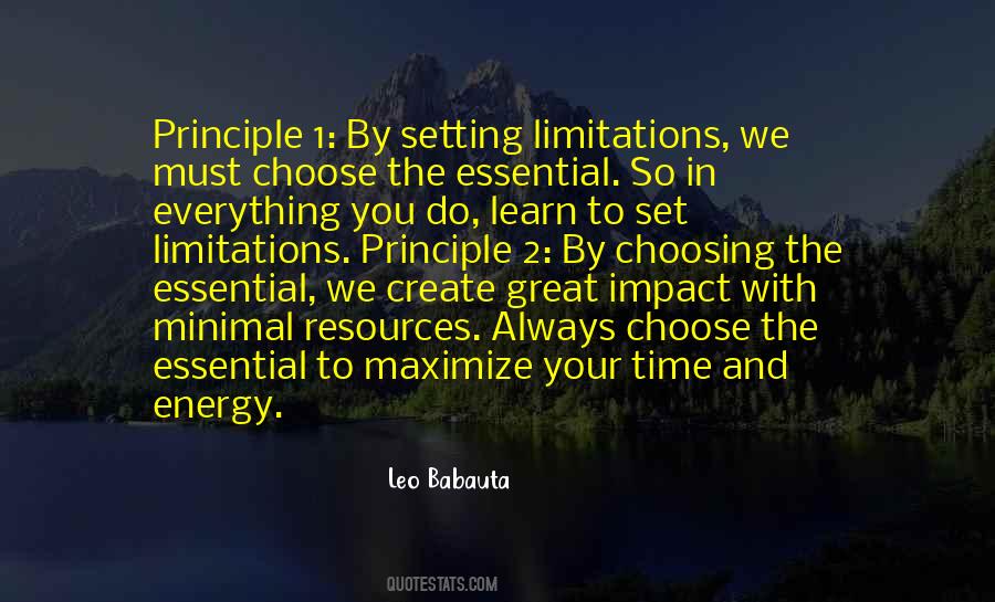 Babauta Quotes #206662