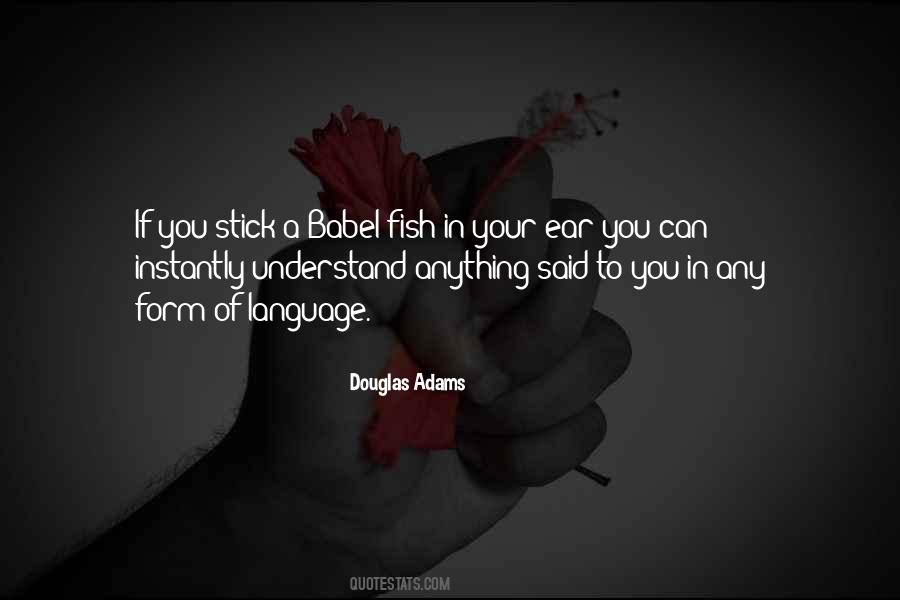 Babel Fish Quotes #712888