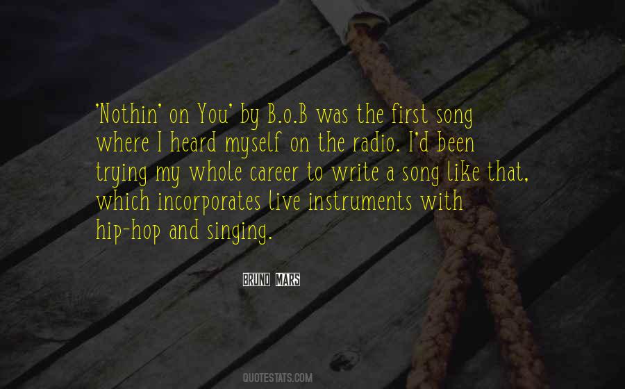 Radio Song Quotes #471232