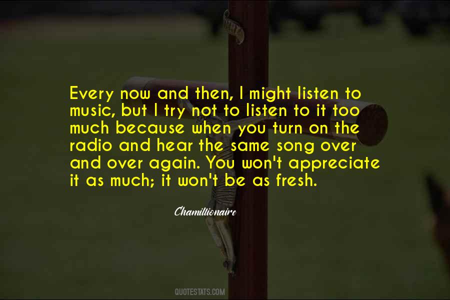 Radio Song Quotes #776640