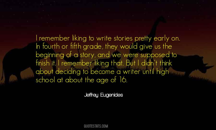 School Story Quotes #1081576