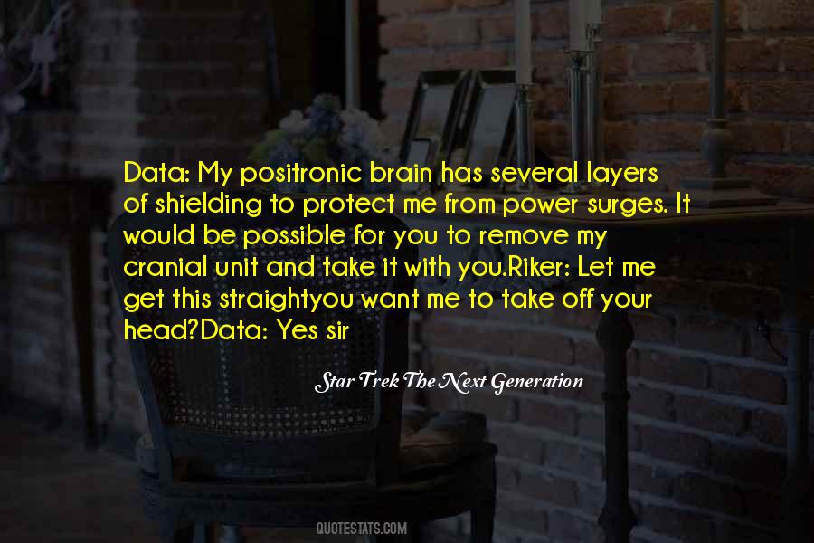 Positronic Brain Quotes #1103316