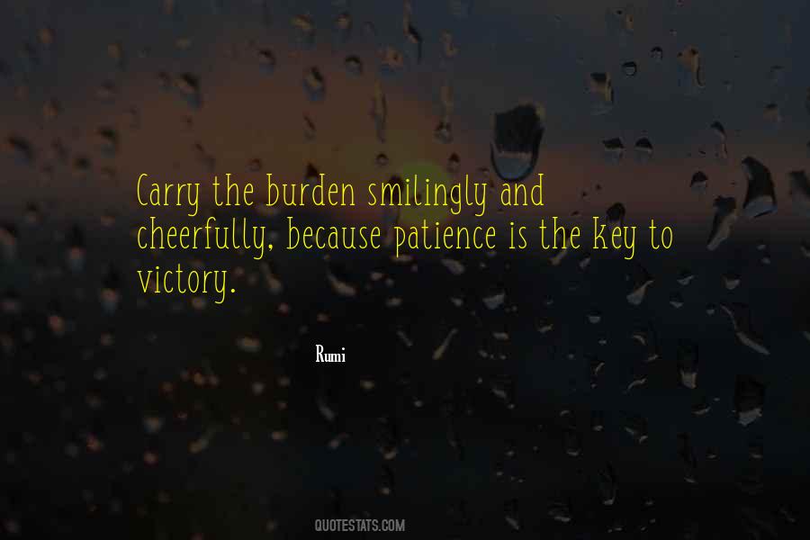 Carry The Burden Quotes #1466448