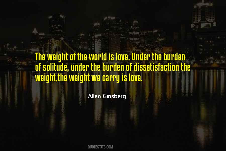 Carry The Burden Quotes #836956