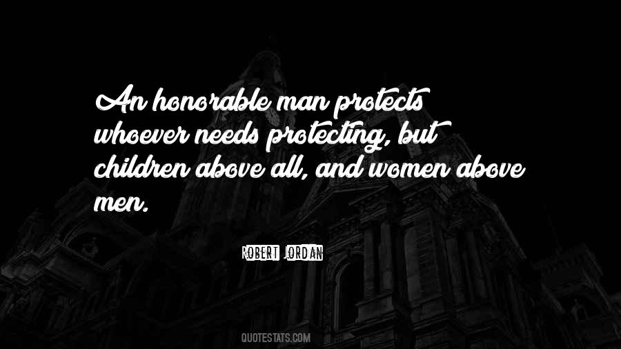 Protecting Women Quotes #515540