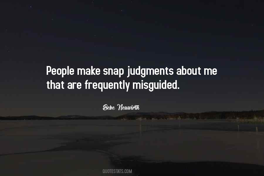 Quotes About Misguided People #681030