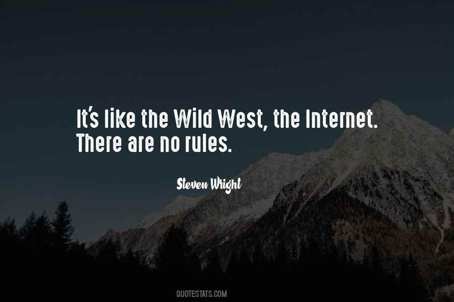 Quotes About The Wild West #1319751
