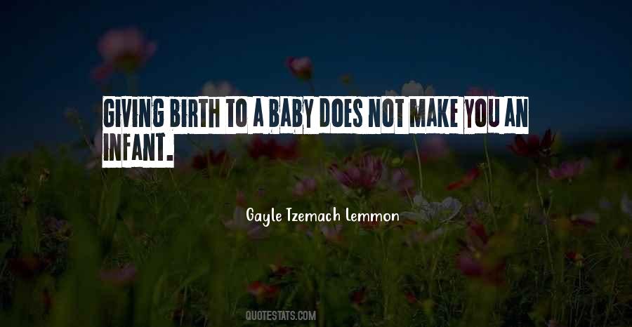 Baby Birth Quotes #111616