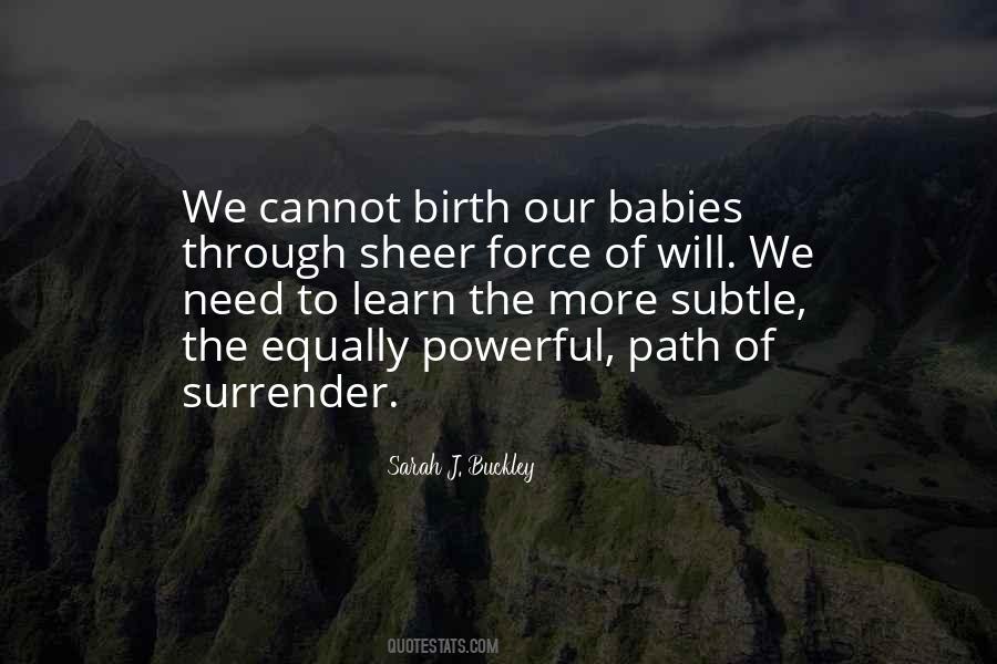 Baby Birth Quotes #388426