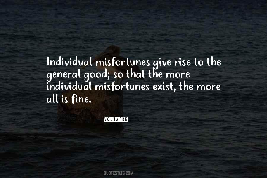 Quotes About Misfortunes #1201360