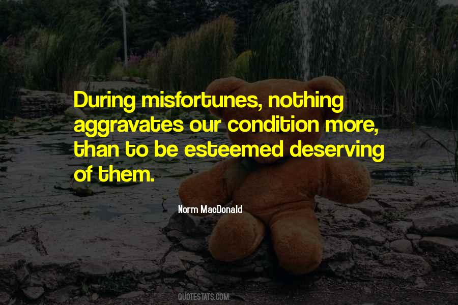 Quotes About Misfortunes #1326085