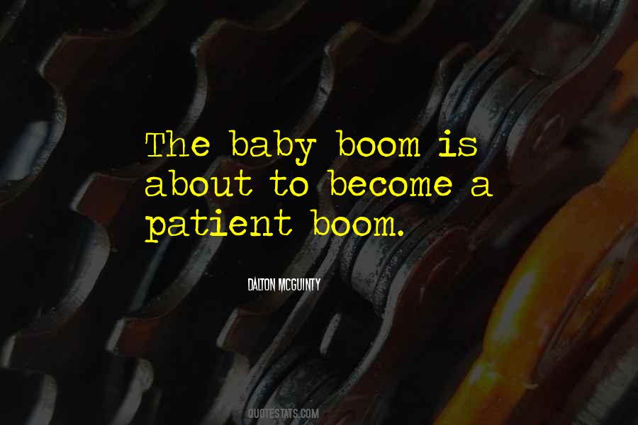 Baby Boom Quotes #953302