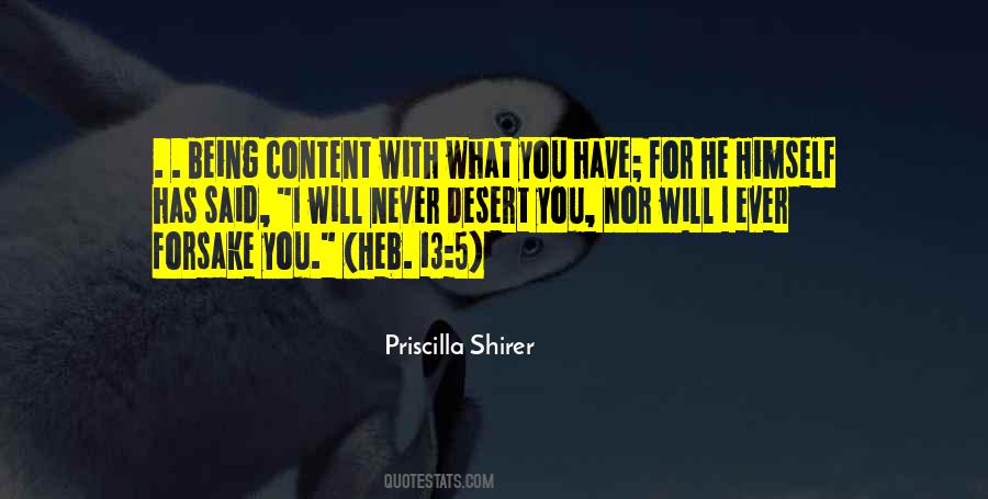 Being Content With What You Have Quotes #1180358