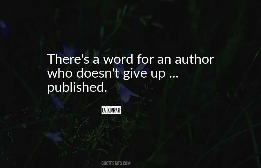 Contemporary Author Quotes #1263595