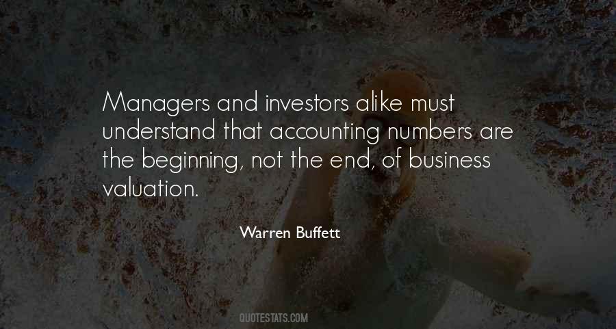 Business Valuation Quotes #1730837