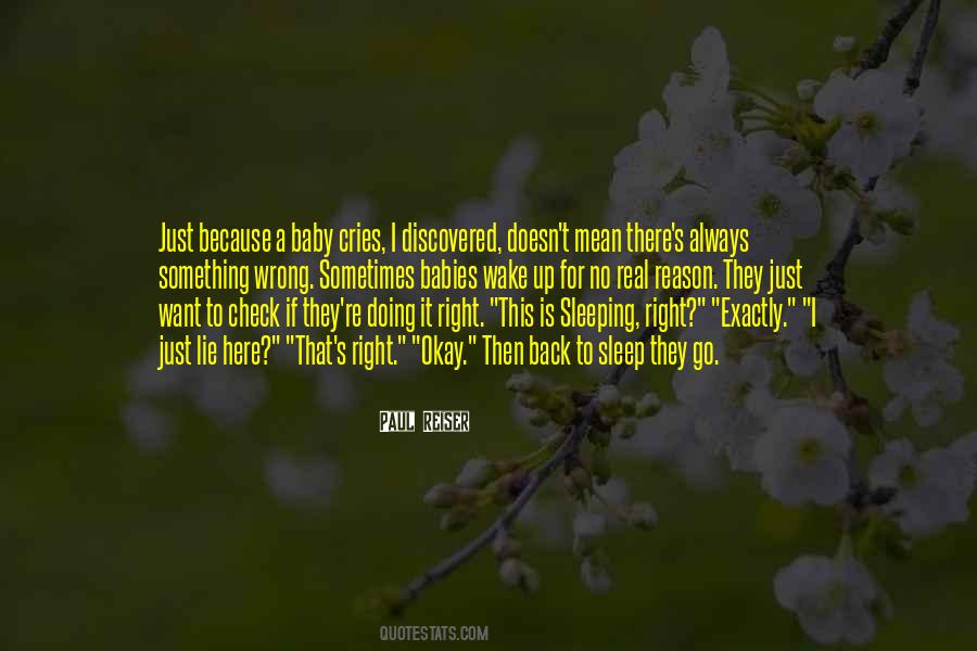 Baby Cries Quotes #166742
