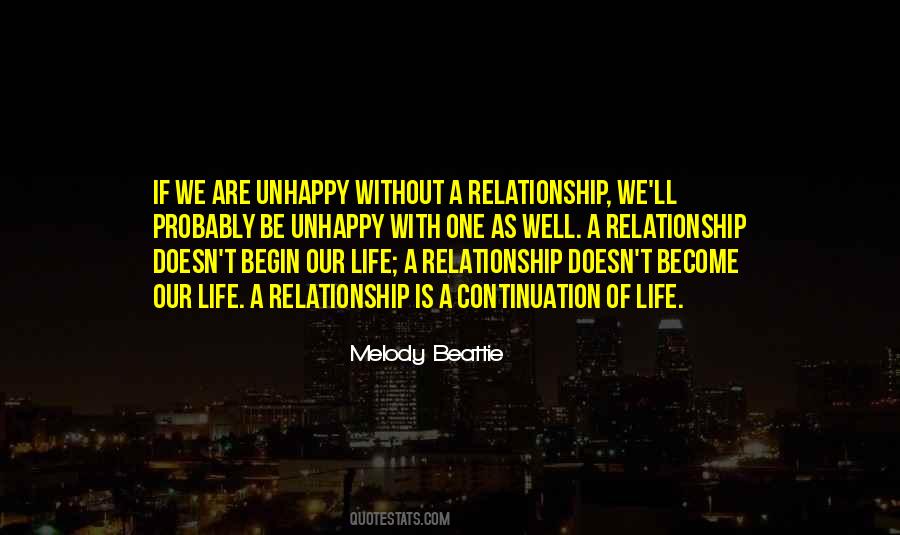 Relationship With Life Quotes #207207