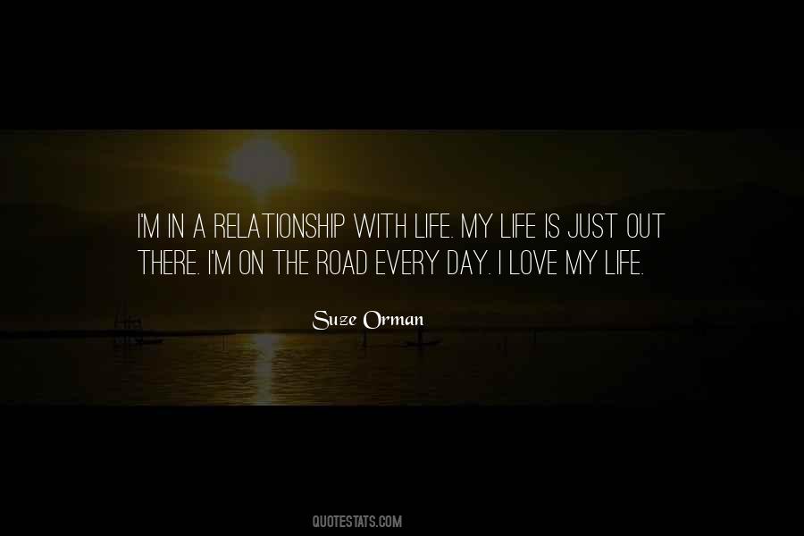 Relationship With Life Quotes #504698