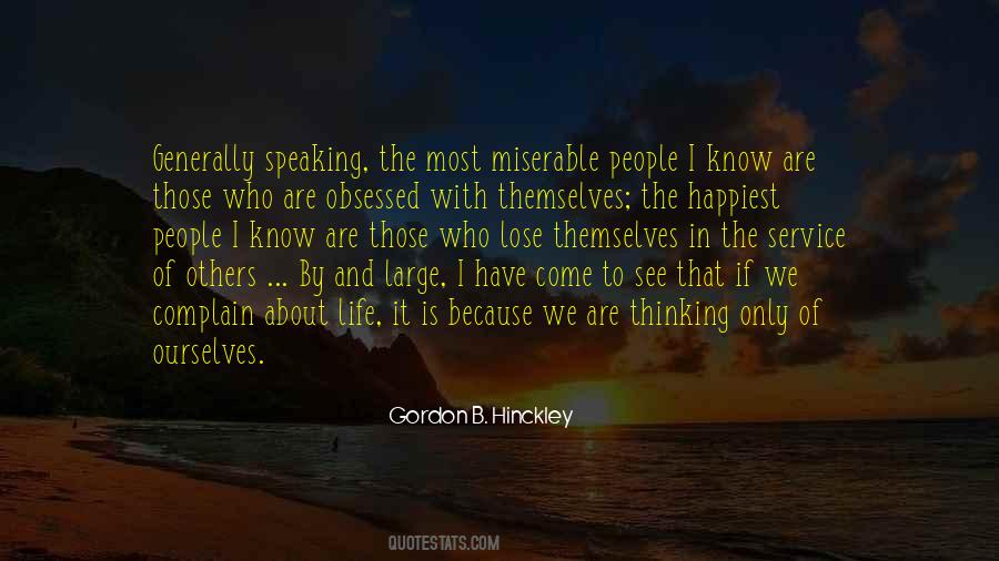 Quotes About Miserable People #887176