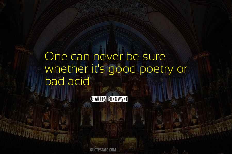 Bukowski Poetry Quotes #1546254