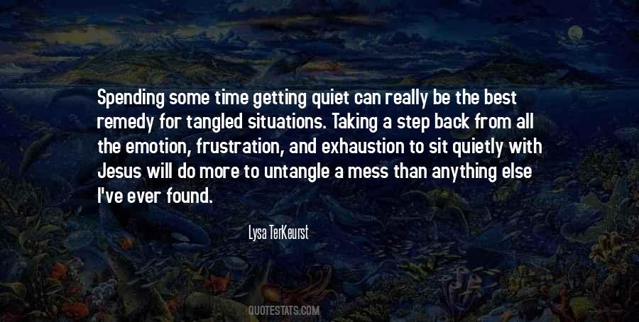 Taking It One Step At A Time Quotes #1007043