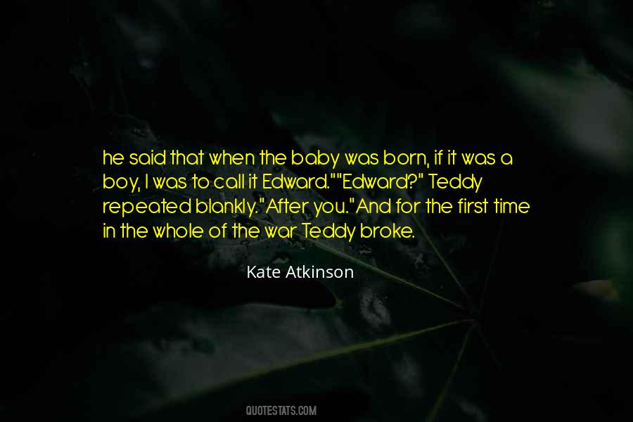 Baby First Quotes #456381