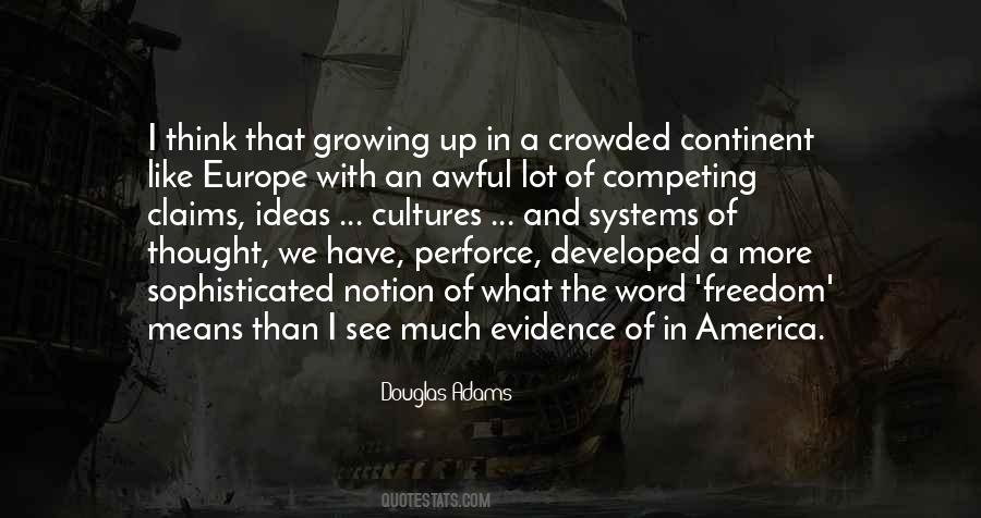 Europe And America Quotes #695819