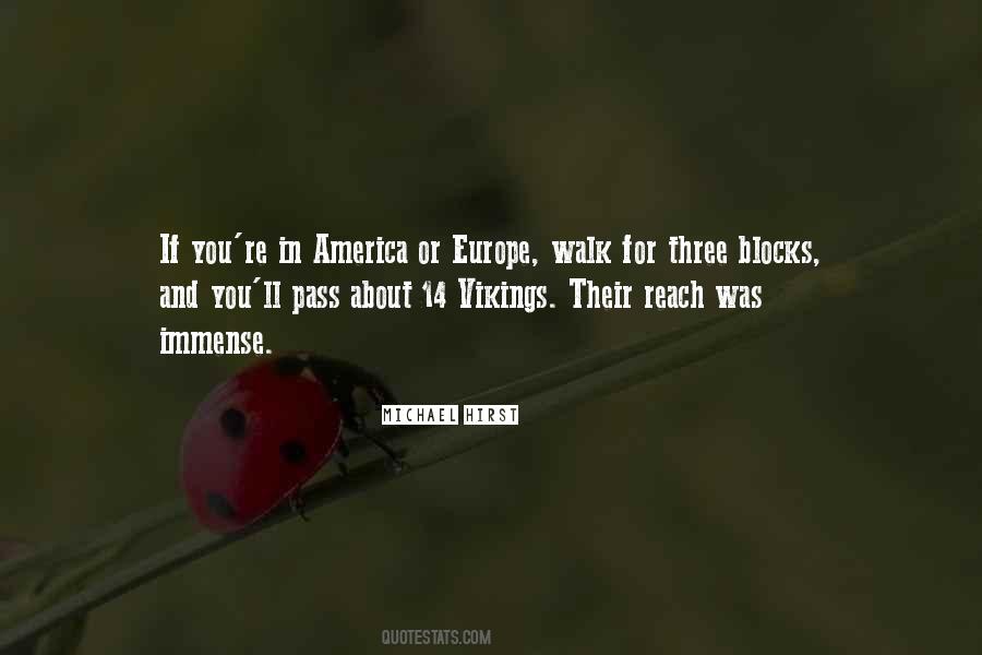 Europe And America Quotes #865593