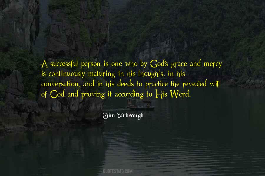 Grace And Mercy Of God Quotes #1202090