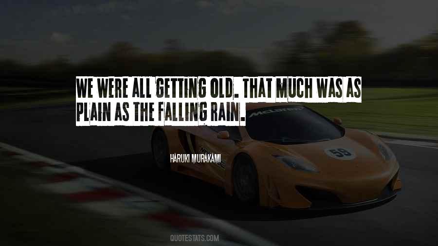 Rain Falling Quotes #1635841